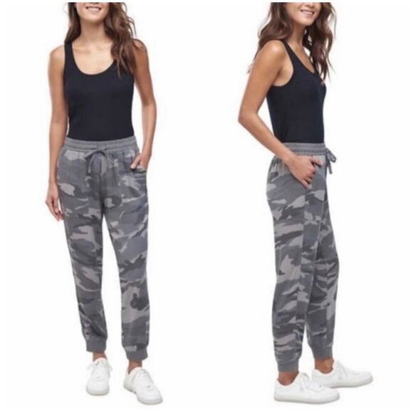 Splendid Pants - NEW Splendid Women's Lightweight Relaxed Fit Jogger Camo Size Large